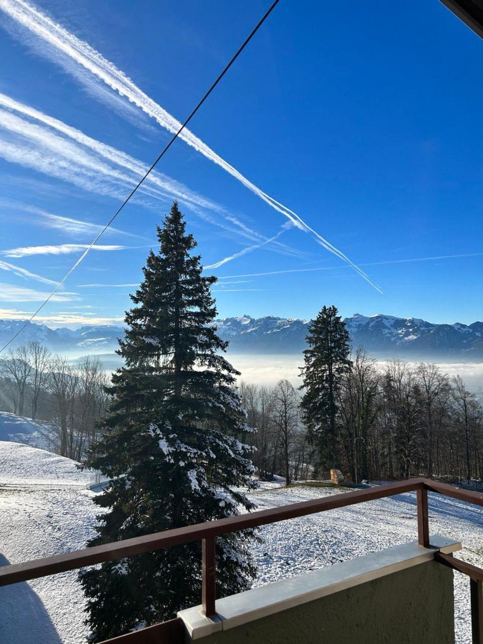 Apartment - Ueber Den Wolken Batschuns Dış mekan fotoğraf